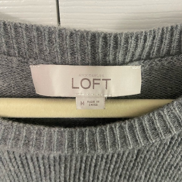 Loft gray sweater - Picture 2 of 5